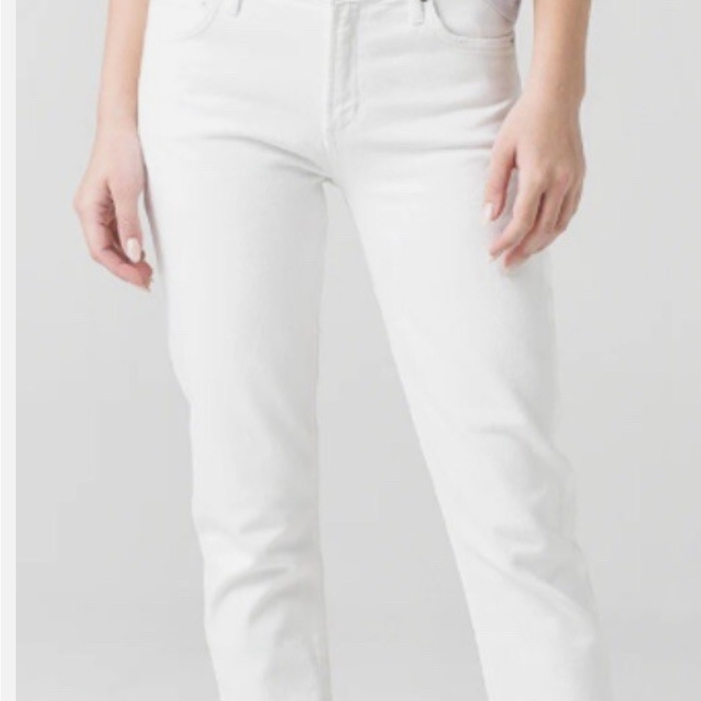 Agolde Toni Mid Rise Straight Jeans in Glowed Size 27 - Picture 6 of 16
